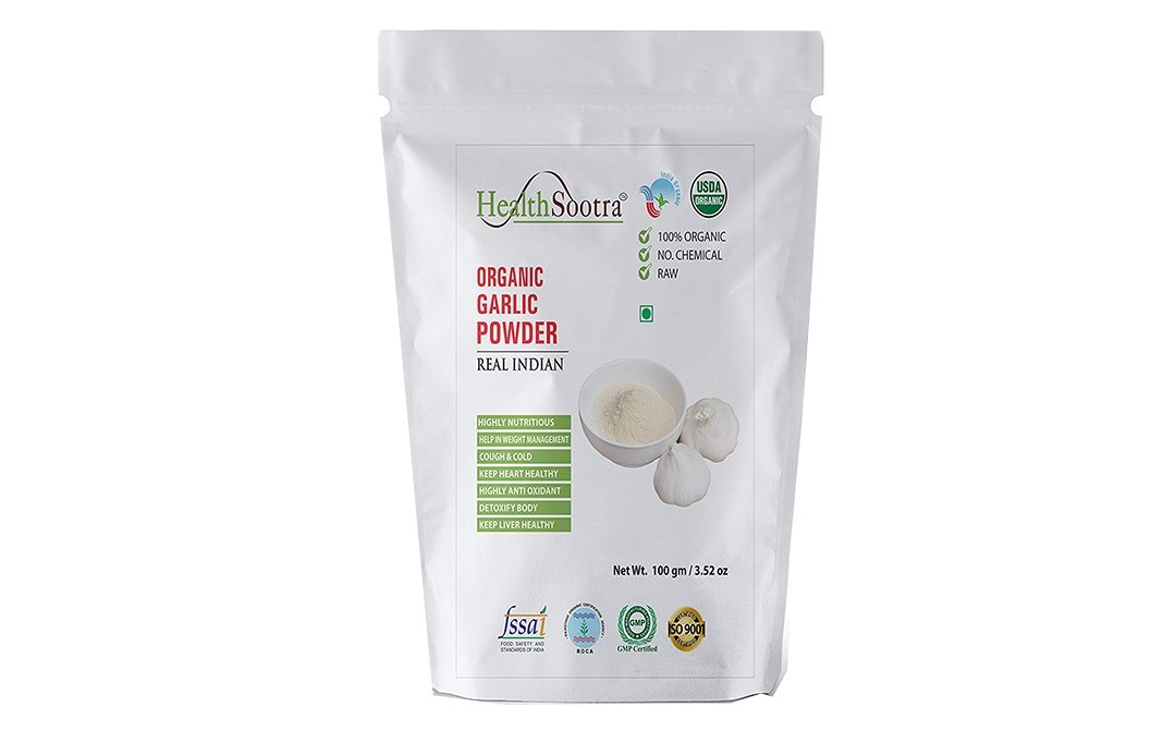 Healthsootra Organic Garlic Powder    Pack  100 grams